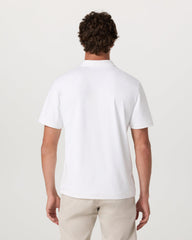 Men's Short Sleeve Ponto Performance Polo White | Vuori outlet