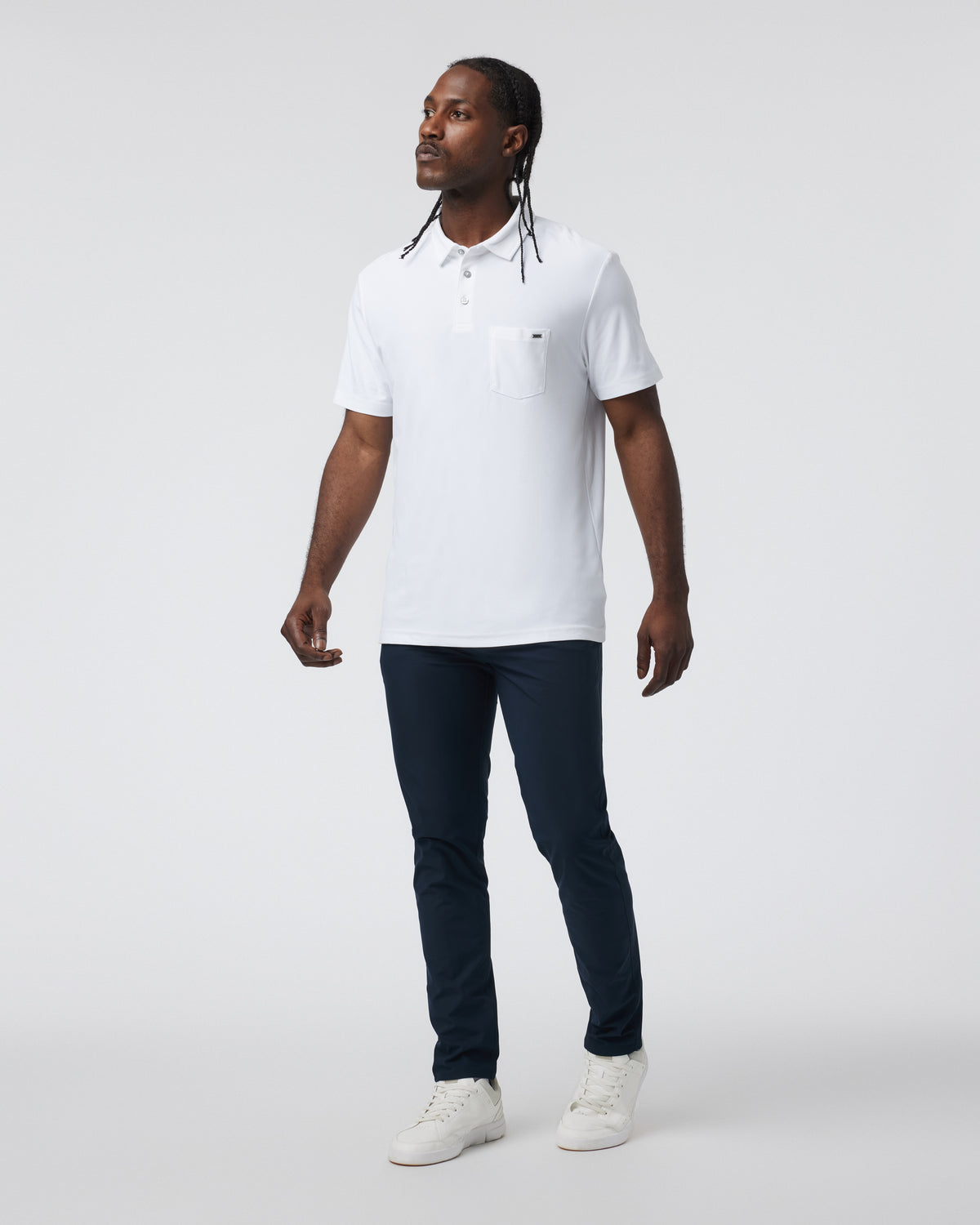 Ace Polo Men's White Polo Shirt | Vuori sale