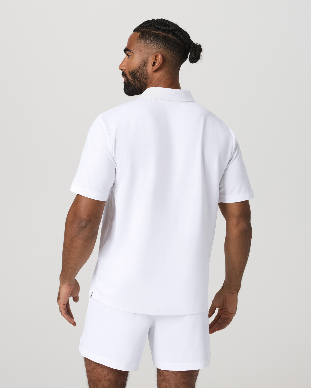 Men's Short Sleeve Gamepoint Polo 2.0 White - Non Tipped | Vuori onsale