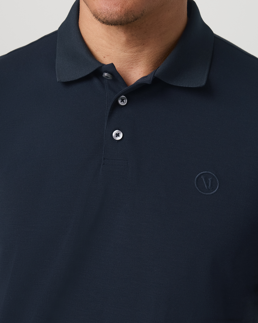Men's Short Sleeve Gamepoint Polo 2.0 Ink - Non Tipped | Vuori discount
