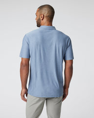 Strato Tech Polo Men's Chambray Heather Polo | Vuori onsale