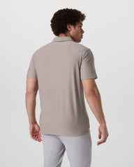 Strato Tech Polo Men's Mocha Heather Polo | Vuori for sale