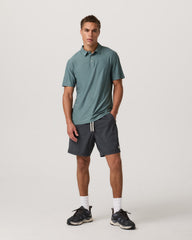 Strato Tech Polo Men's Bluegrass Heather Polo Shirt | Vuori online