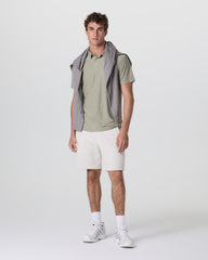 Strato Tech Polo Men's Agave Green Heather Polo | Vuori onsale