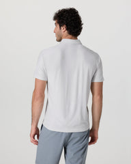 Strato Tech Polo Men's Frost Grey Heather Polo | Vuori onsale