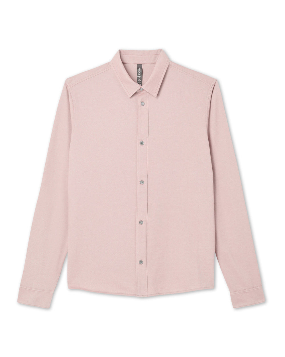 Long Sleeve Knit Oxford Button Down - Classic Fit Mauve | Vuori for sale