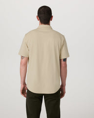 Short Sleeve Knit Oxford Button Down - Classic Fit Trench | Vuori online
