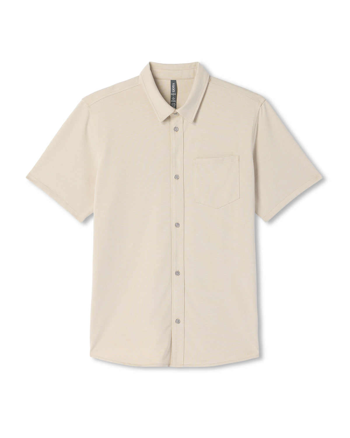 Short Sleeve Knit Oxford Button Down - Classic Fit Trench | Vuori online