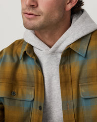 Long Sleeve Flannel Button Down Men's Bluegrass Shirt | Vuori shop