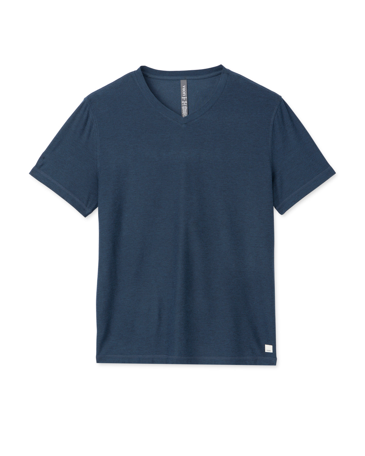 Strato Tech V-Neck Men's Navy Workout Shirt | Vuori for sale