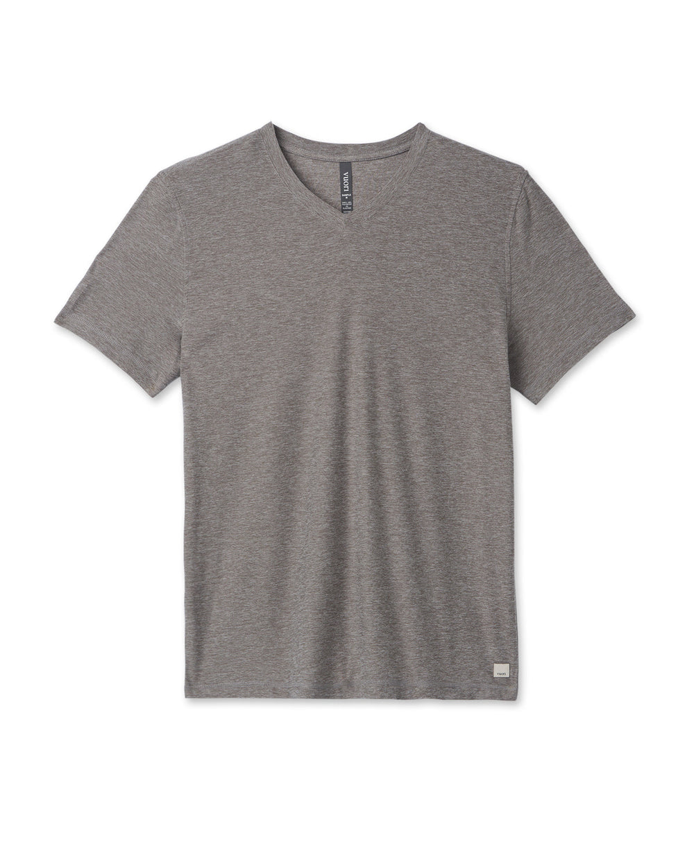 Strato Tech V-Neck Men's Heather Grey Shirt | Vuori discount