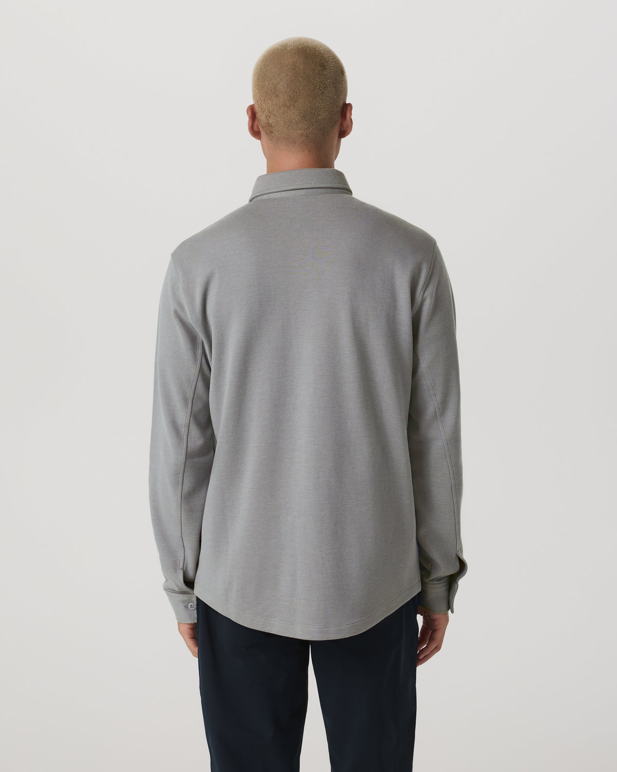 Jeffreys Overshirt Men's Grey Button-Up Shirt | Vuori onsale