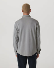 Jeffreys Overshirt Men's Grey Button-Up Shirt | Vuori onsale