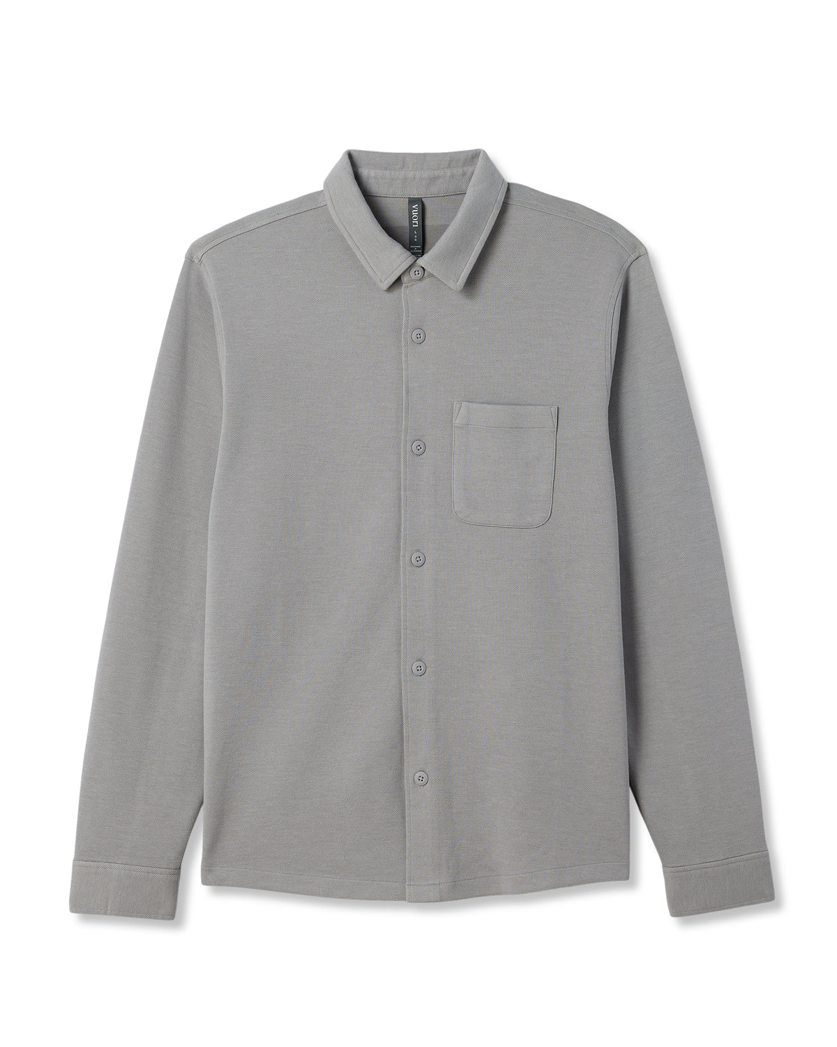 Jeffreys Overshirt Men's Grey Button-Up Shirt | Vuori onsale