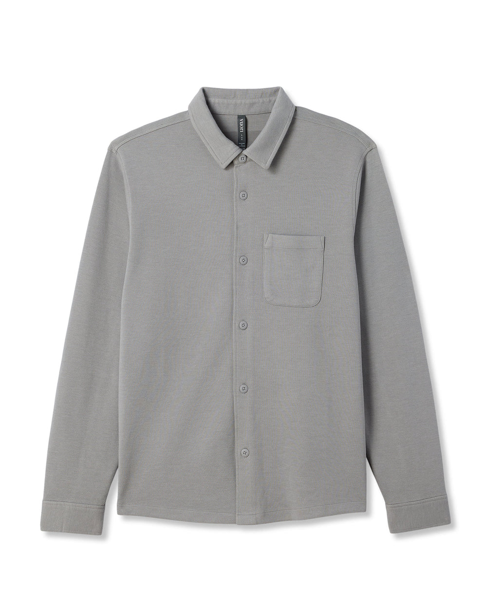 Jeffreys Overshirt Men's Grey Button-Up Shirt | Vuori onsale