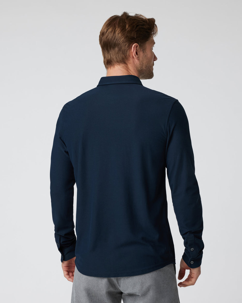 Long Sleeve Ace Button-Down Ink | Vuori for sale