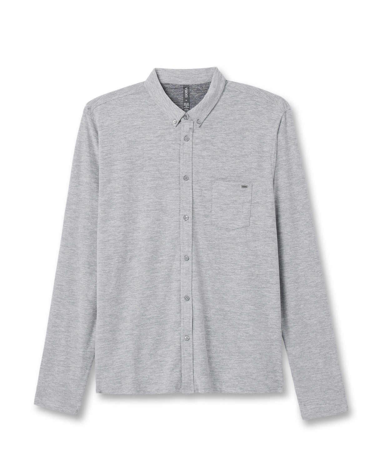 Long Sleeve Ace Button-Down Grey Button Down Shirt | Vuori sale
