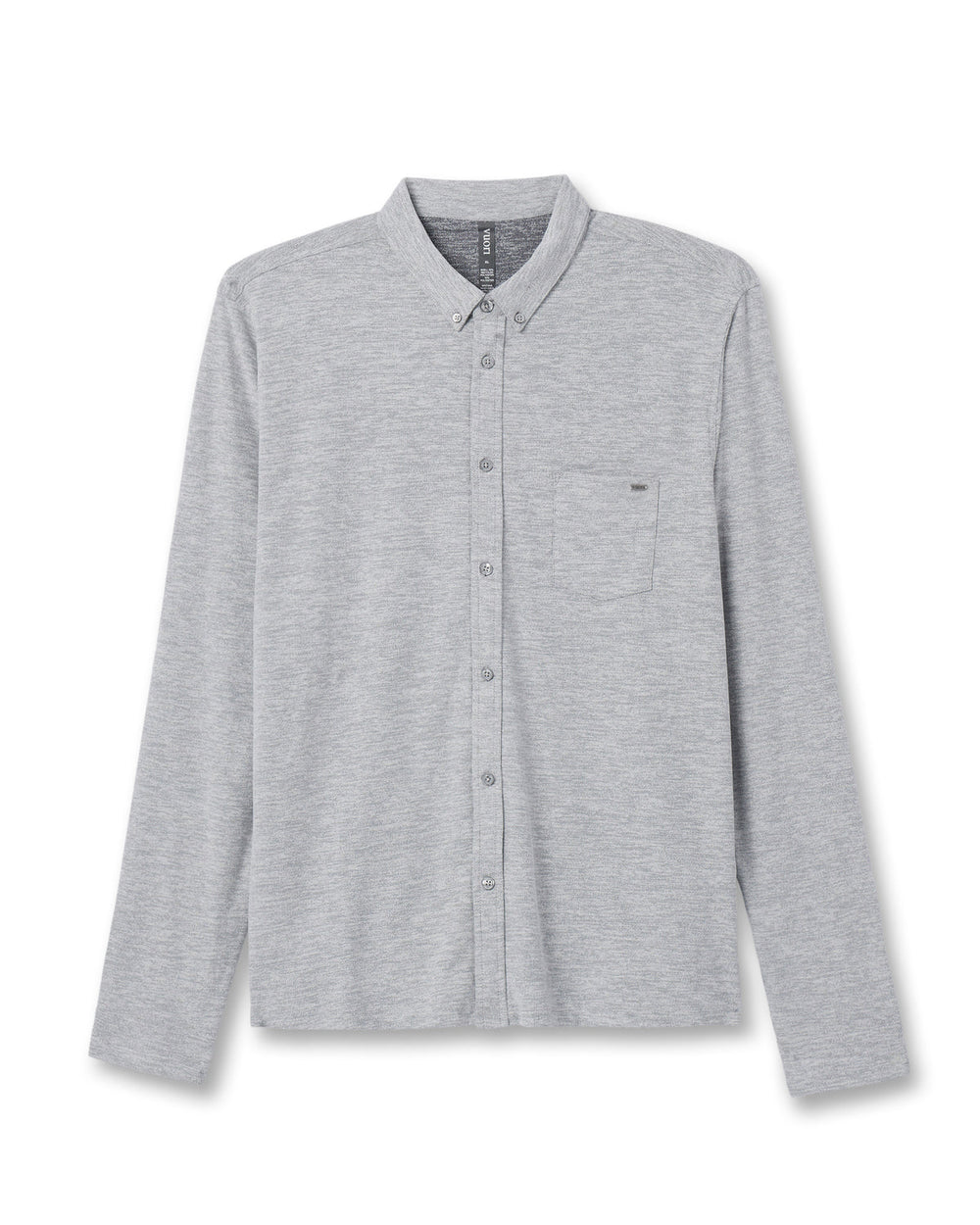 Long Sleeve Ace Button-Down Grey Button Down Shirt | Vuori sale