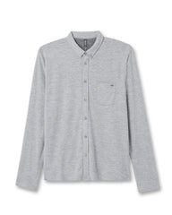 Long Sleeve Ace Button-Down Grey Button Down Shirt | Vuori sale