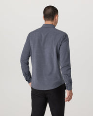 Long Sleeve Bridge Button Down Men's Moonlight Shirt | Vuori for sale