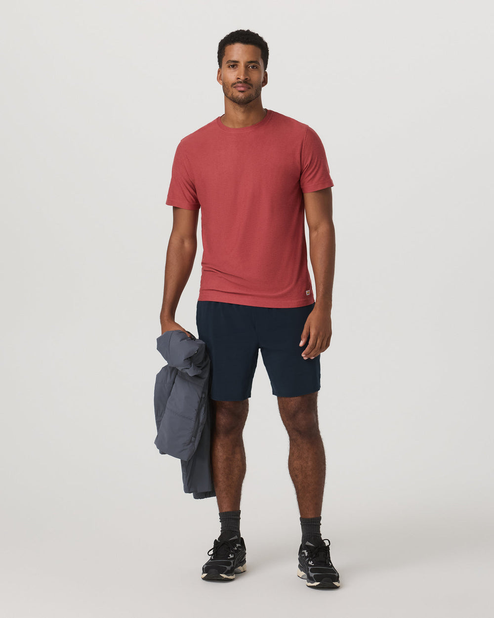 Strato Tech Tee Men's Fire Heather Performance Shirt | Vuori sale