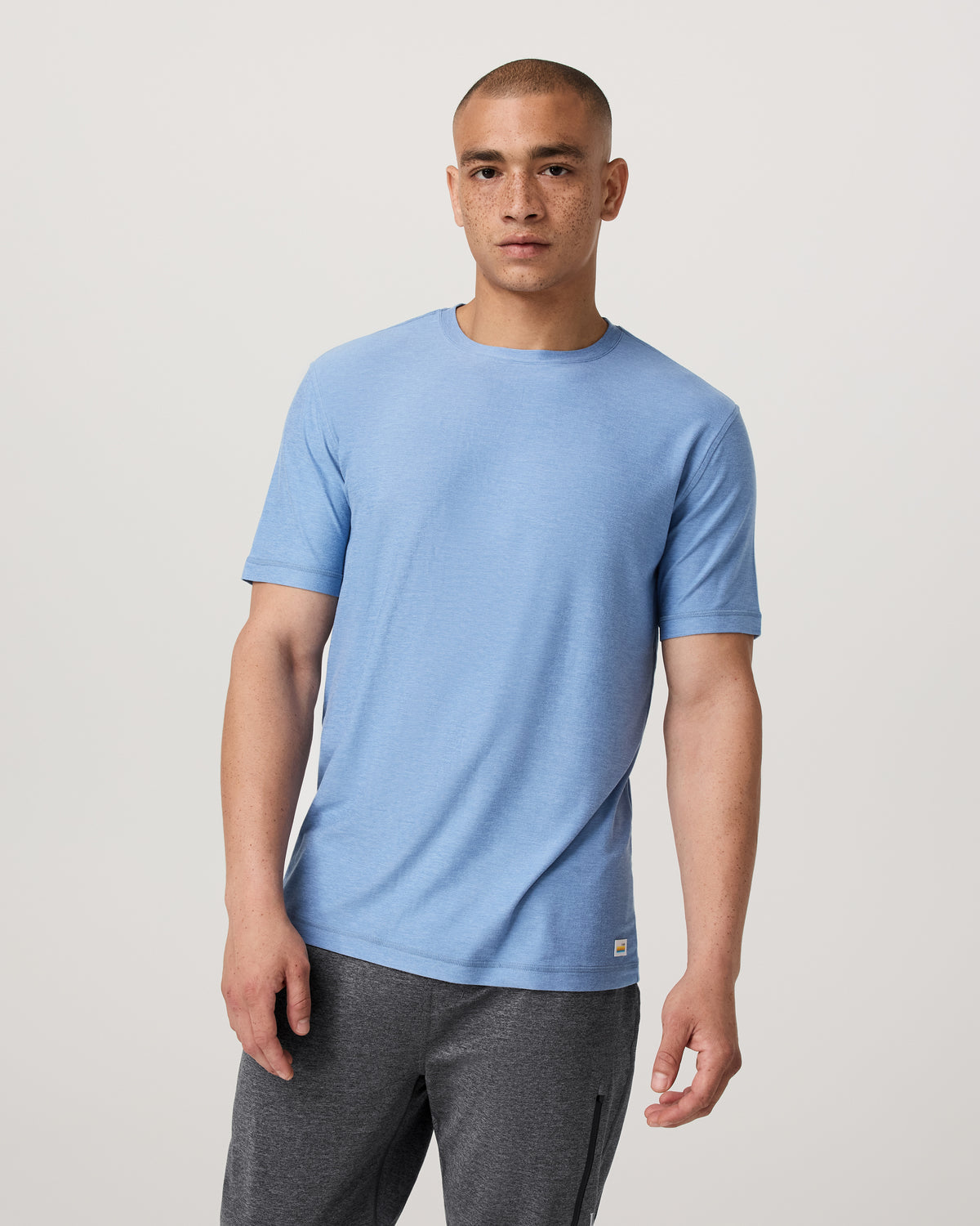 Strato Tech Tee Women's Isle Blue Heather T-Shirt | Vuori outlet