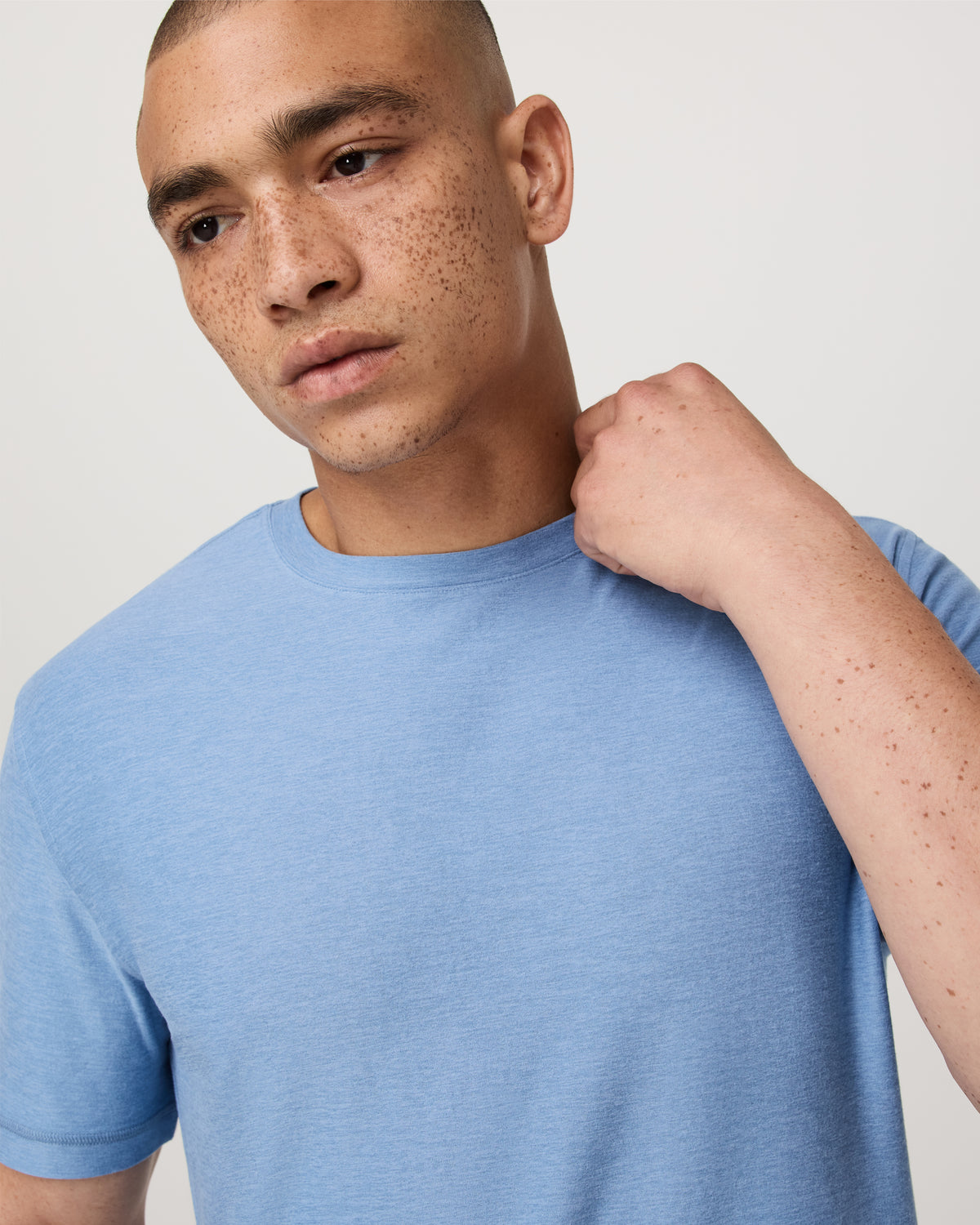 Strato Tech Tee Women's Isle Blue Heather T-Shirt | Vuori outlet