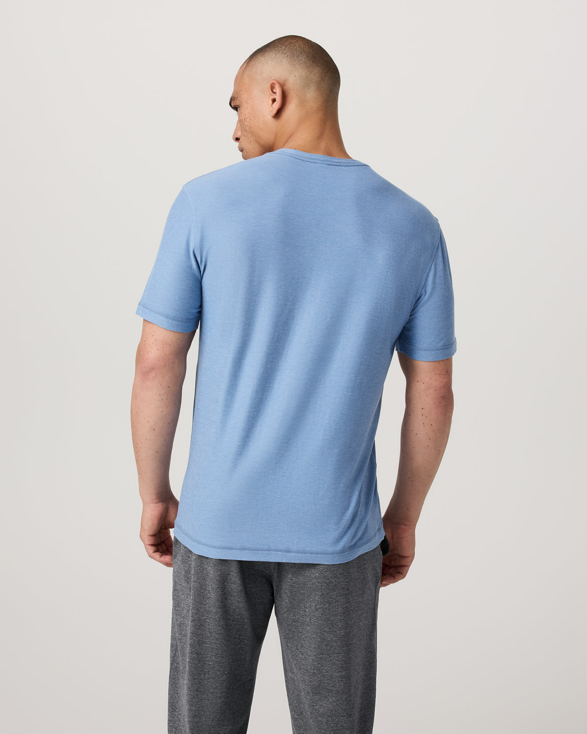 Strato Tech Tee Women's Isle Blue Heather T-Shirt | Vuori outlet