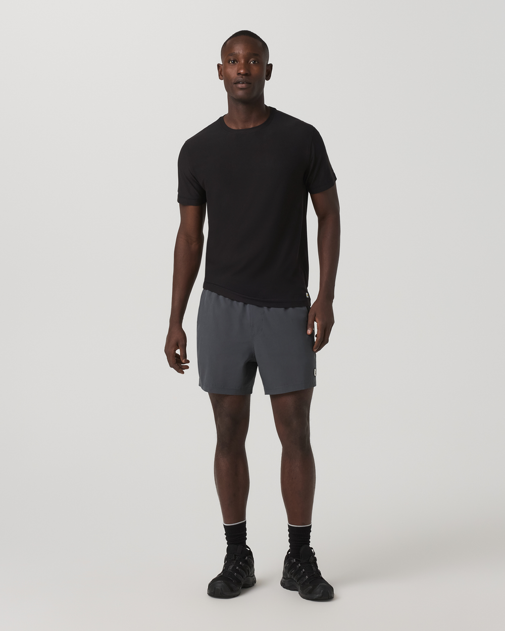 Strato Tech Tee Men's Black Quick Dry T Shirt | Vuori shop