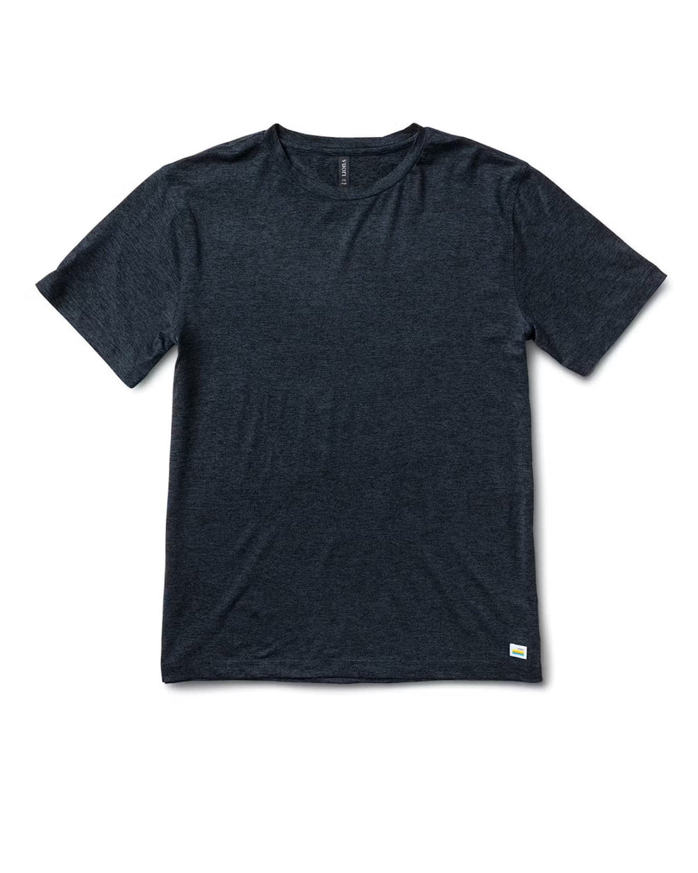 Strato Tech Tee Men's Navy Heather Blue Tee | Vuori onsale