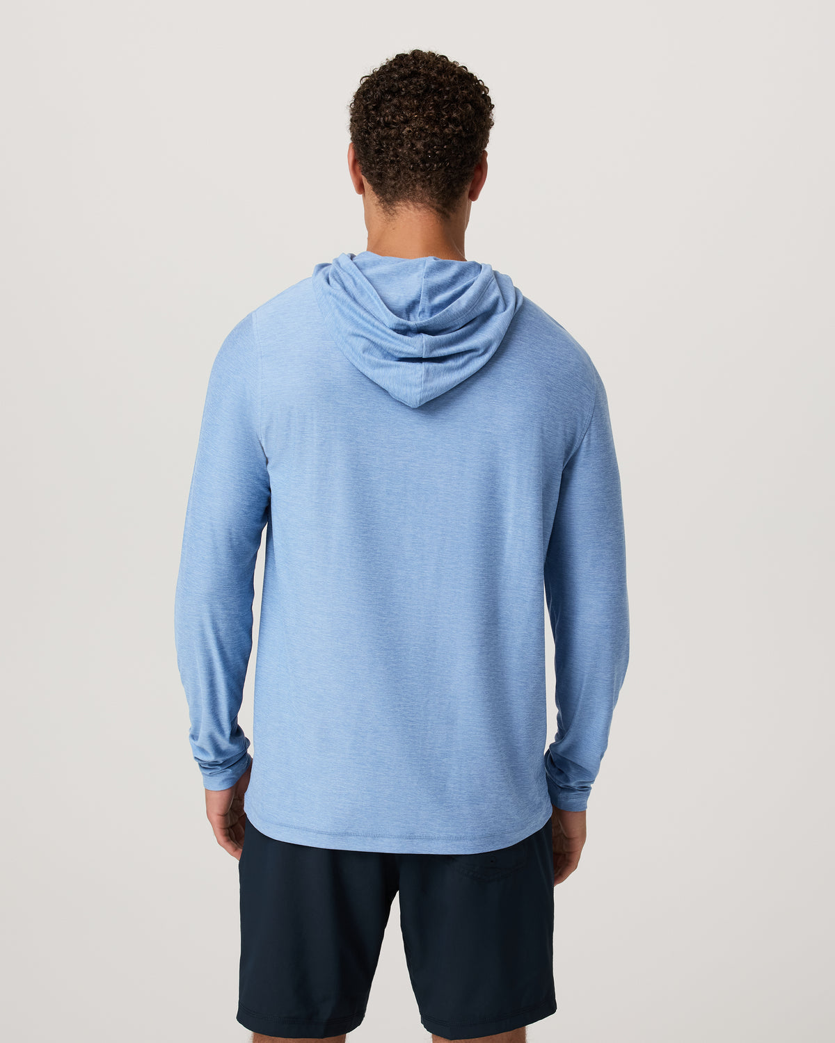 Strato Tech Hoodie Men's Isle Blue Heather Hoodie | Vuori for sale