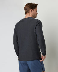 Long-Sleeve Strato Tech Tee Men's Charcoal Shirt | Vuori outlet