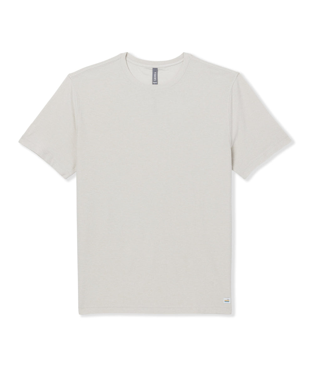 Strato Tech Tee Men's Mushroom Heather T-Shirt | Vuori for sale