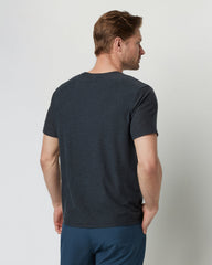 Strato Tech Tee Men's Charcoal Moisture Wicking Shirt | Vuori online