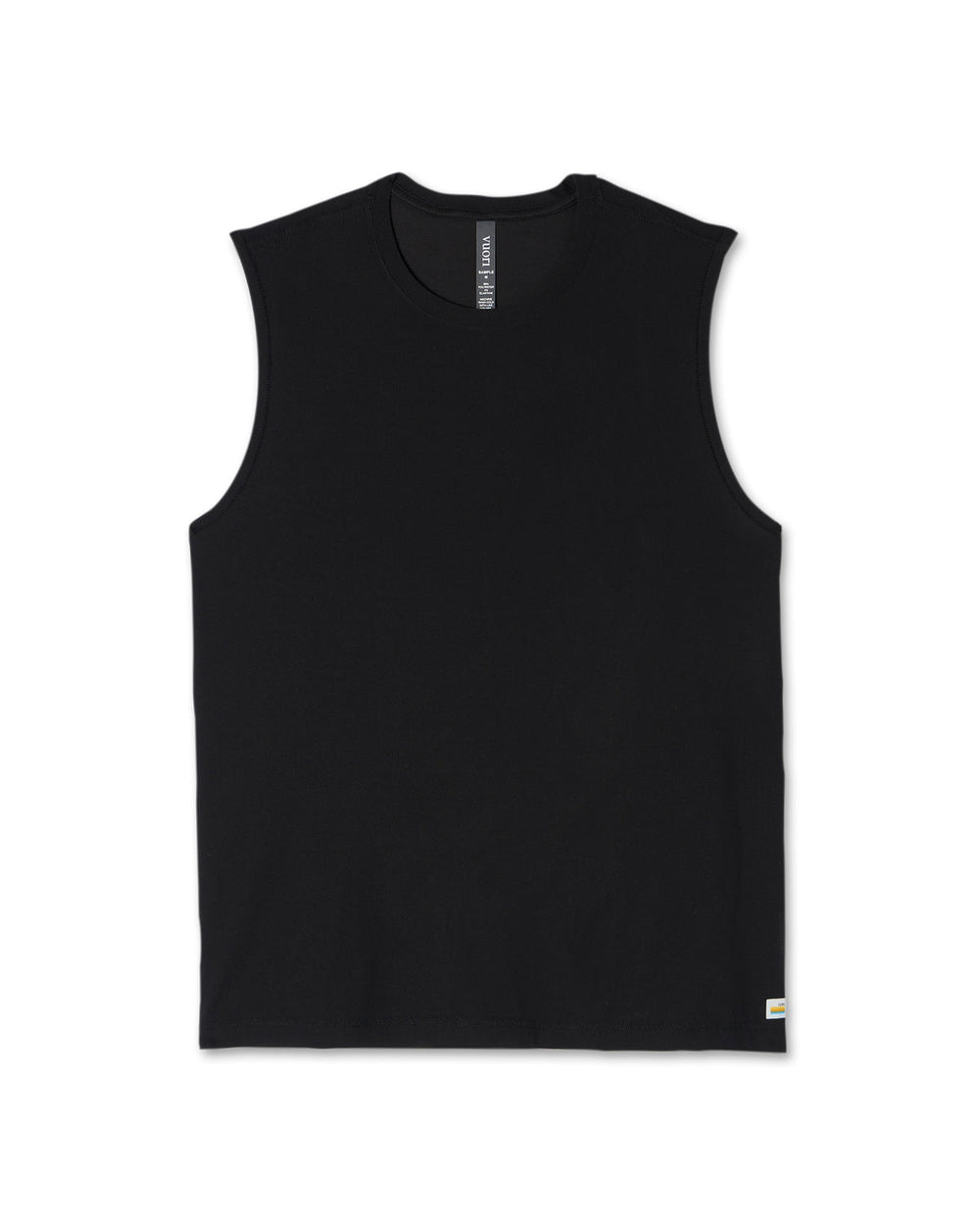 Strato Muscle Tee Men's Black Muscle Shirt | Vuori discount