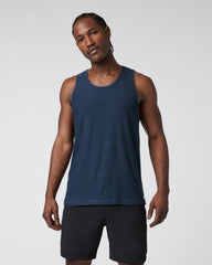 Strato Tech Tank Men's Navy Heather Tank Top | Vuori sale