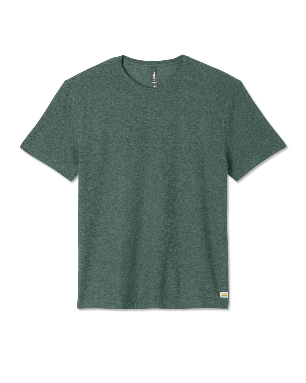 Short Sleeve Strato Tech Tee-Relaxed Fit Agate Green Heather | Vuori discount
