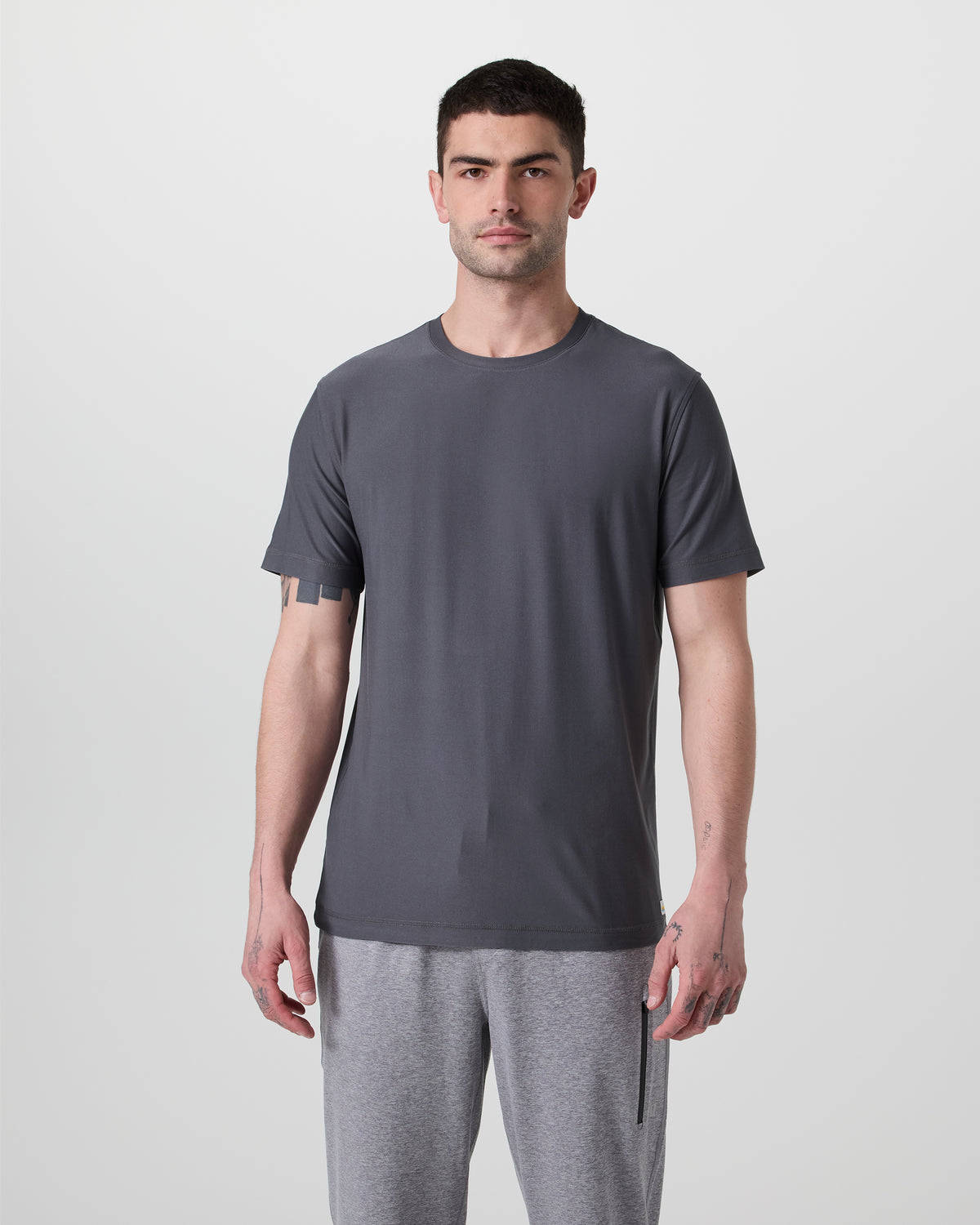 Strato Tech Tee Men's Moonlight Workout Shirt | Vuori onsale