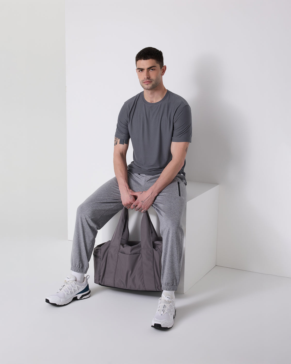 Strato Tech Tee Men's Moonlight Workout Shirt | Vuori onsale