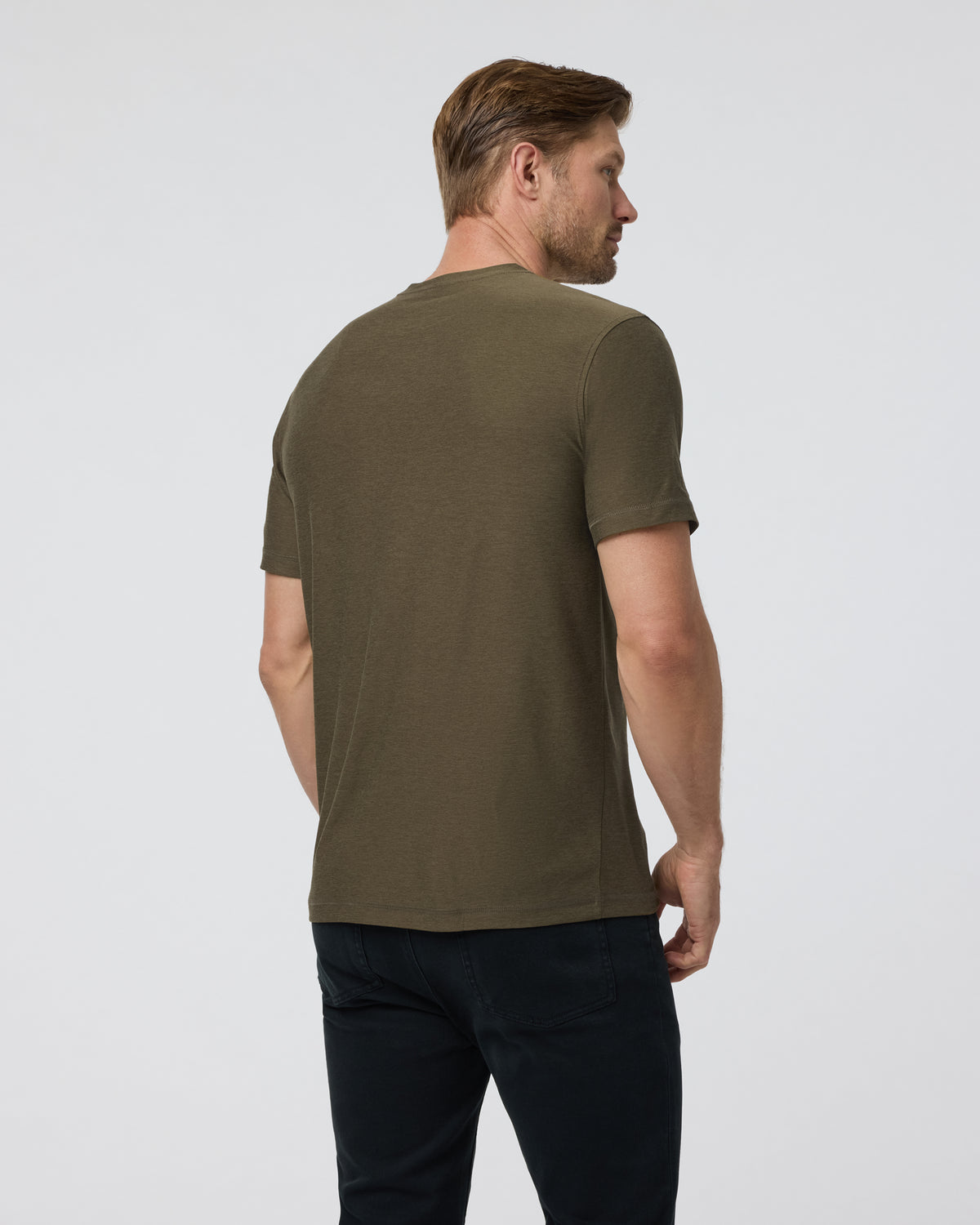 Strato Tech Tee Men's Moss Green Workout Shirt | Vuori discount