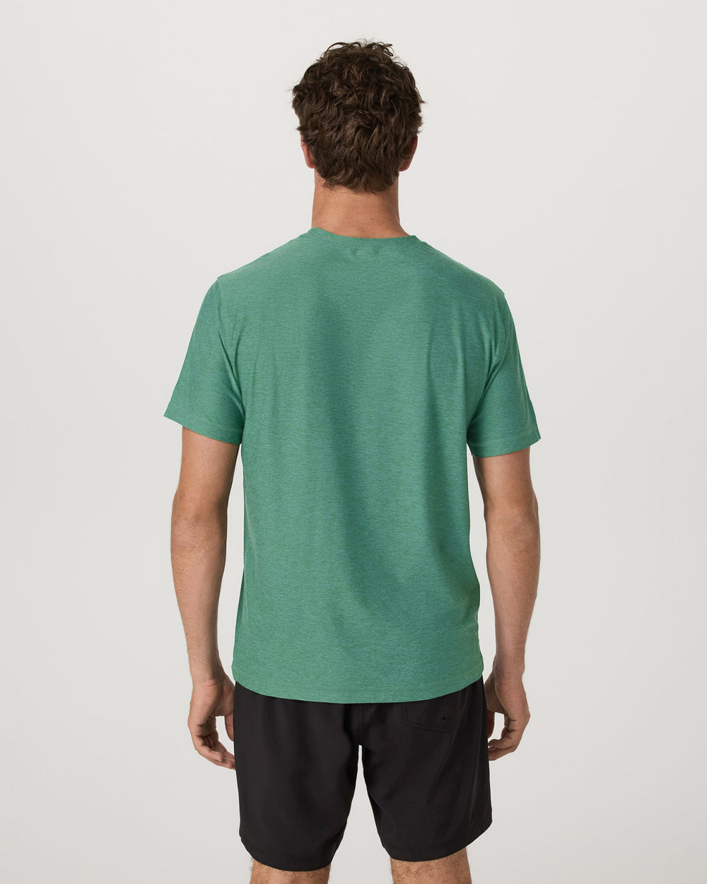 Strato Tech Tee Men's Hedge Green Workout Shirt | Vuori outlet