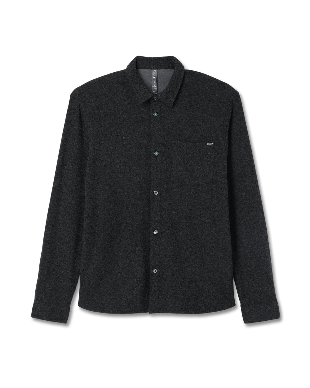 Long Sleeve Altitude Wool Shirt - Relaxed Volcanic Ash | Vuori onsale