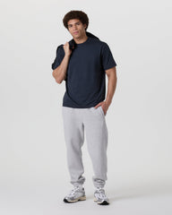 Short Sleeve Ponto Tee - Relaxed Fit Midnight Heather | Vuori discount