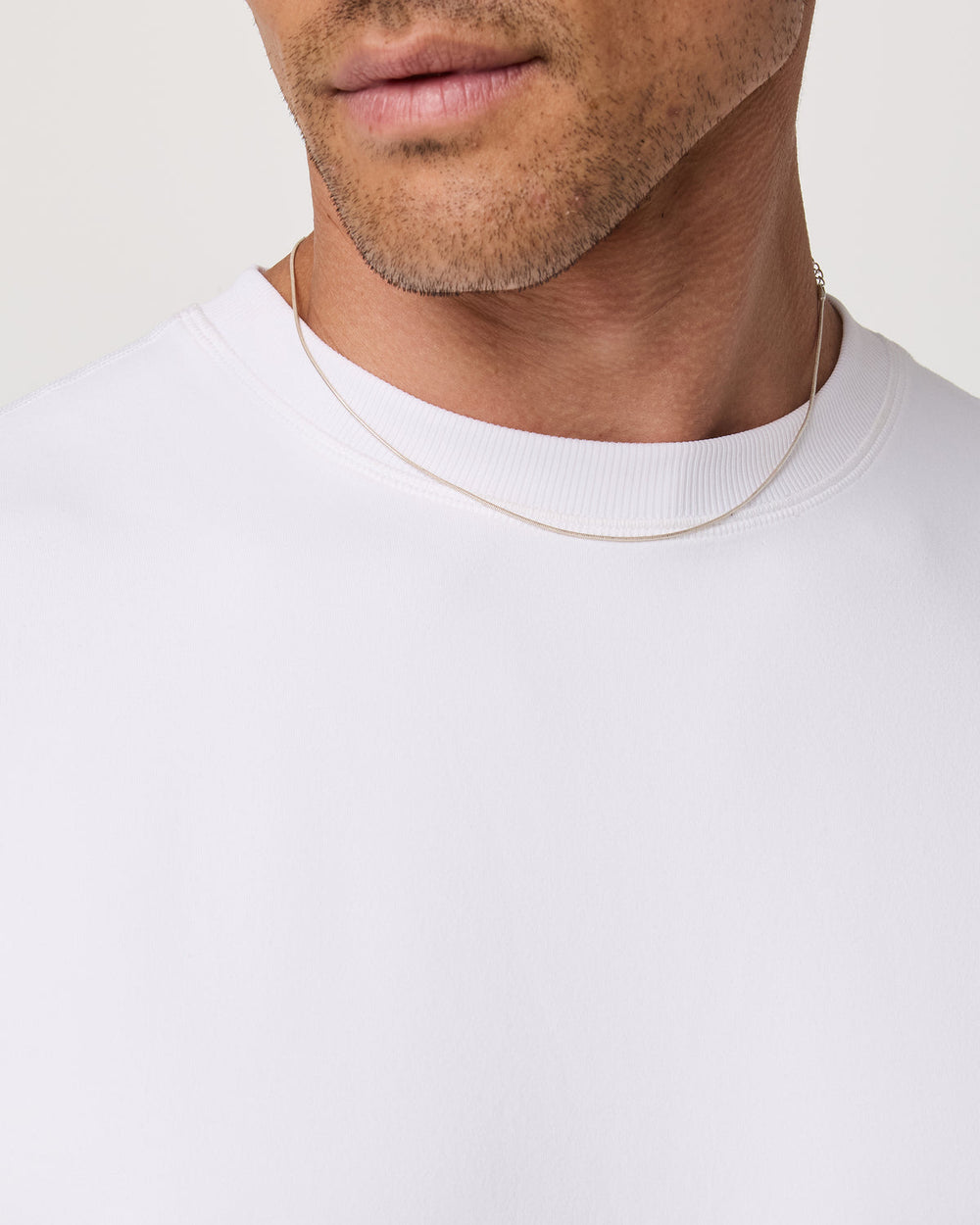 Men's Short Sleeve Ponto Tee - Relaxed White | Vuori onsale