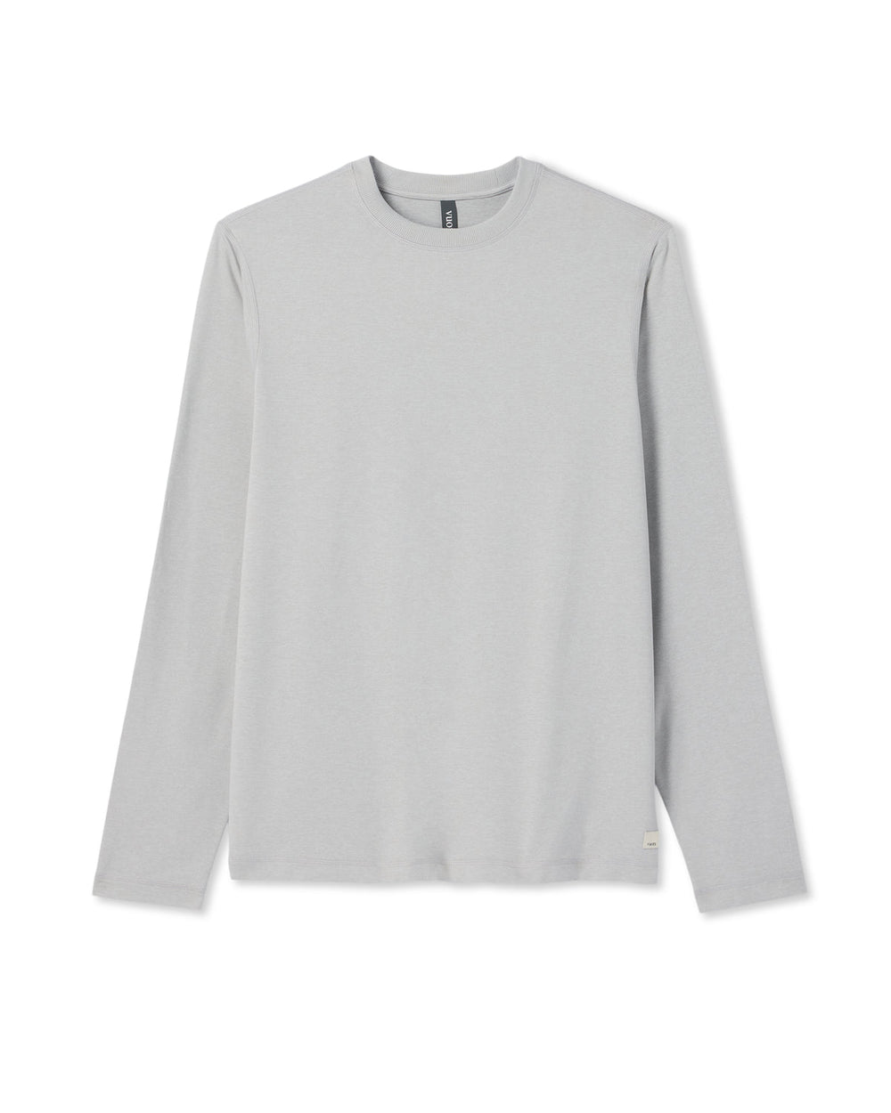 Long Sleeve Ponto Performance Tee Frost Grey Heather | Vuori discount