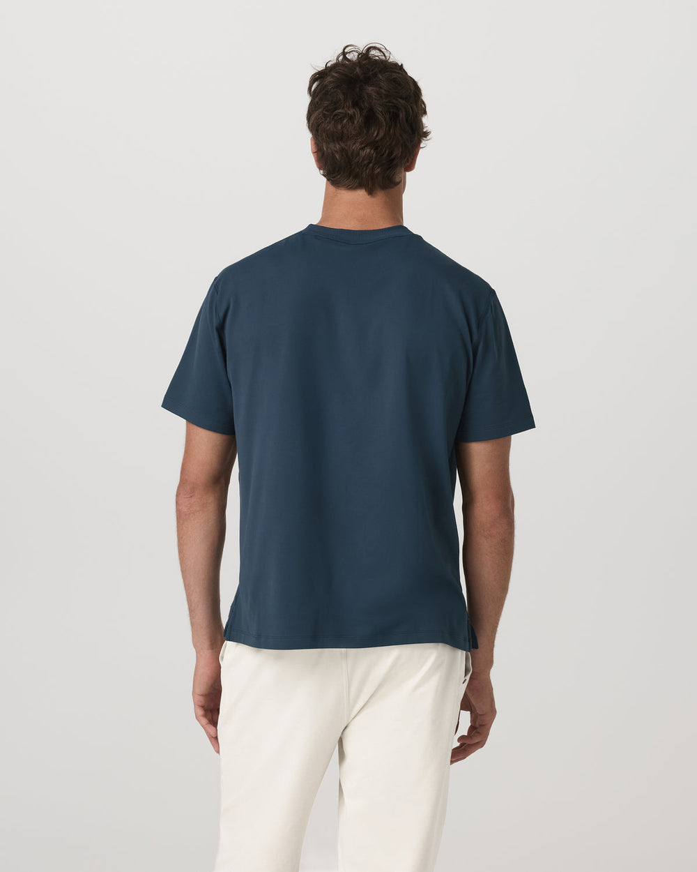 Short Sleeve Ponto Pocket Tee - Relaxed Fit Ocean Blue | Vuori online
