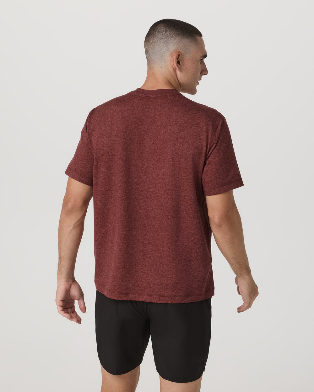 Men's Short Sleeve Ponto Tee - Relaxed Spiced Apple | Vuori online