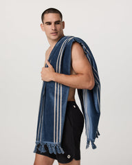 Fringe Beach Towel Versatile Towel - Pond | Vuori sale