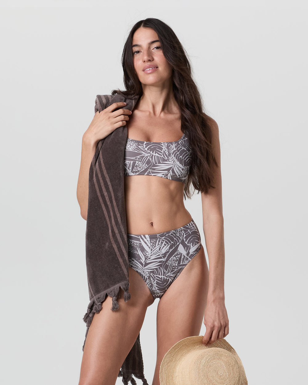 Fringe Beach Towel Java Quick Dry Towel | Vuori for sale