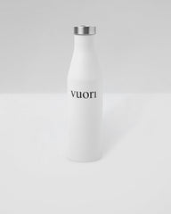 S6 Wordmark Mizu Water Bottle White Insulated Bottle | Vuori online